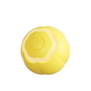 New Design Automatic Smart Cat Toys Rechargeable Rolling Ball Electric Interactive Dog Training Toy Ball
