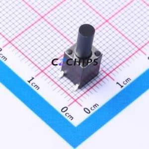 K2-6645SP-W4SC-04 Tactile Switch SMD-4P,6x6mm Switch 2.5N Vertical Mount 6mm 6mm - Product Image 1