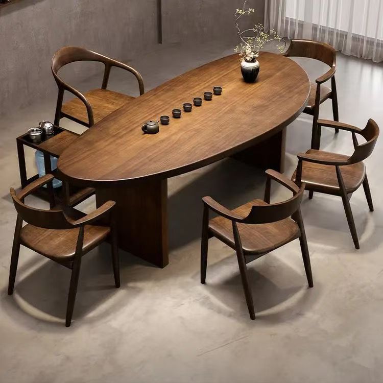 Mesa de 2,0 m, silla Shumeite, silla Hiroshima *4, mueble de té