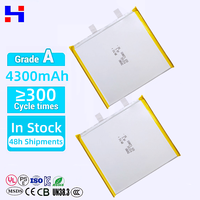 Baterai Li Polymer Mikro Ukuran 3.7v 50mah untuk Mainan Elektronik Mini dan Perangkat Pelacak Bluetooth Ringkas