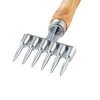 Ciseau à glace en aluminium personnalisé et outil à whisky en forme de cône, ustensile de bar pour barman, fourchette à glace hexagonale 220x60mm