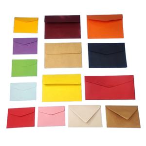 SOLEIL RTS Faible QUANTITÉ MINIMALE DE COMMANDE Blanc Kraft Noir Coloré <span class=keywords><strong>Enveloppe</strong></span> Échantillon C5 C6 C7 DL ZL A4 B5 Cadeau Mailer Carte Gratuite Papier Enveloppes - Product Image 6