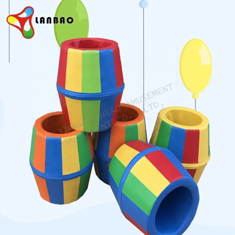 Atacado colorido parque de diversões Crianças Playground Crianças Indoor Soft Play Item