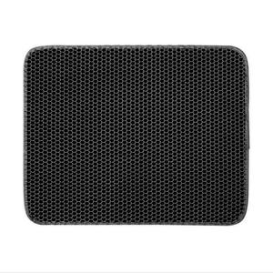 Wholesale Waterproof Pet Mats <b>Pads</b> Easy Clean Double Layer Litter Trapper for Protect Floor Carpet <b>Bed</b> Customization - Product Image 1