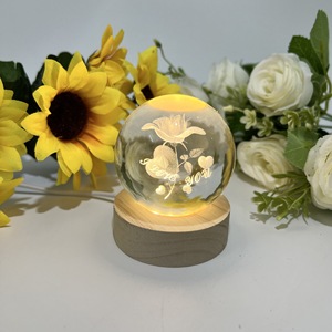 Joyería Minimalista Moderna y Creativa, Bola de Cristal Brillante, Adorno de Escritorio, Proyección de Atmósfera, Cielo Estrellado, <span class=keywords><strong>Luz</strong></span> Nocturna - Product Image 4