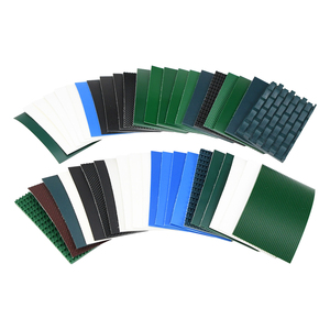 Bande transporteuse de matériau personnalisé Bande transporteuse à motif antidérapant en <span class=keywords><strong>PVC</strong></span> blanc - Product Image 4