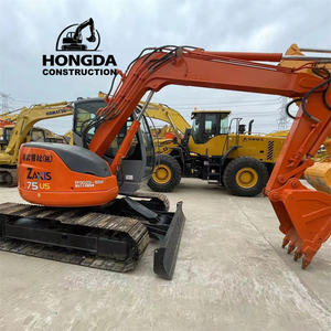 Pelle sur chenilles Hitachi ZX75US de haute qualité d'occasion à vendre Hitachi ZX75US fabriquée au Japon - Product Image 1