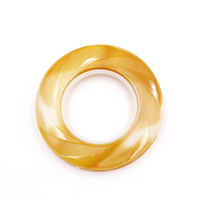 Anneaux et clips pour rideaux en plastique durable, style moderne et épuré, pour rideaux de fenêtre, vente en gros