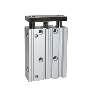 YBL TCM Three Rod Pneumatic Cylinder Aluminium Alloy Series for Three Axis Double Action Pneumatic Parts