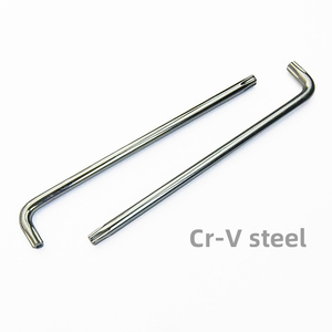 Clé <span class=keywords><strong>Torx</strong></span> 5 points L avec clé à trou T10 T15 T20 T25 T27 T30 T40 T45 <span class=keywords><strong>T50</strong></span> clé à vis de sécurité outils à main manuels - Product Image 3