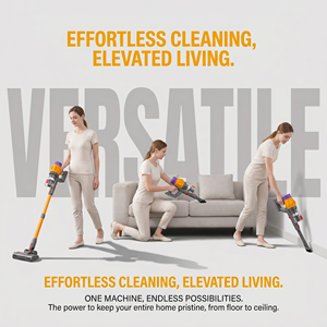 PV18 Cordless Stick <b>Vacuum</b> Cleaner 38KPa Strong Suction 3 Speed HEPA Filter Lightweight <b>Handheld</b> <b>Vacuum</b> for Home Pet Hair Floor - Product Image 6