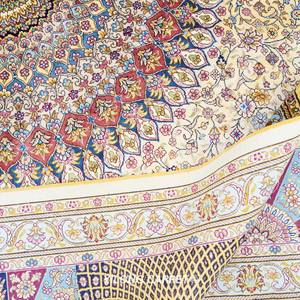 YILONG — tapis Antique en soie Qum, accessoire de 10x14 pouces, tapisserie orientale nouée à la main - Product Image 6