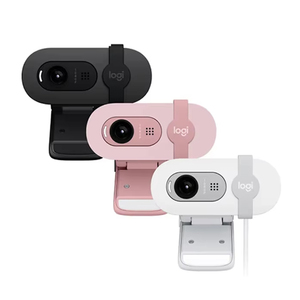 Logitech <span class=keywords><strong>BRIO</strong></span> 90 HD 1080p Webcam BRIO90 avec équilibrage automatique de la lumière, obturateur de confidentialité intégré et microphone intégré - Product Image 1