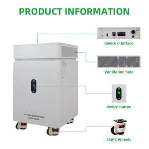 Sistema de Energía Solar <span class=keywords><strong>Fotovoltaica</strong></span> para el Hogar, Almacenamiento de Energía <span class=keywords><strong>Fotovoltaica</strong></span> Todo en Uno, Batería LiFePO4 de 15KWh, Inversor Residencial, Celdas de 5KW - Product Image 4