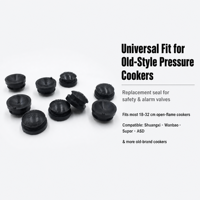 Accessoires pour autocuiseur en silicone de qualité alimentaire, résistants aux hautes températures, anti-poussière et anti-fuite, vente en gros directe usine