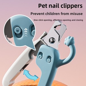 הכלב חתול מסמר קליפר כלי אנטי-splash עם שרירי אור + נירוסטה למתחילים - Product Image 2