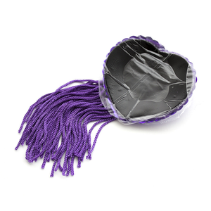 Di alta qualità a forma di cuore copertura del capezzolo con nappe erotico del seno adesivo Pasty Lingerie Sexy capezzoli pasticcini per le donne - Product Image 5