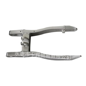 Bras oscillant plat en alliage d'aluminium KB Motocross pour moto tout-terrain 12/14 pouces, garantie 1 an - Product Image 1