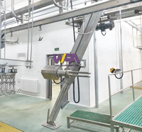Équipement d'abattoir de chèvre à haute efficacité, éplucheur de mouton/agneau, éplucheur pneumatique, éplucheur de peau, prix de la Machine