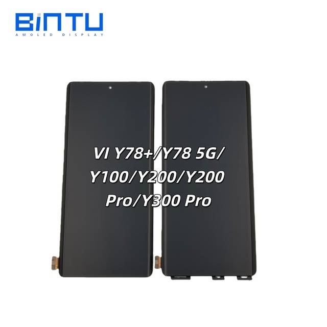 High Quality OLED Touch Screen Mobile Phone Screen Replacement 6.67-inch for Vivo Y78+ Y78 5G Y100 Y200 Y200 Pro Y300 Pro