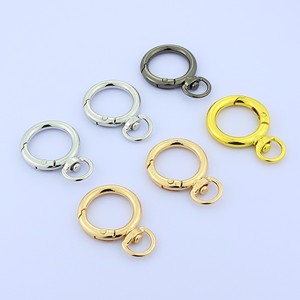 Hebillas de zinc Qiannuo Qn7 de 13/16/20/25/28/33 mm, mosquetón con anillo en O de resorte, gancho de seguridad, cierre para llavero, accesorios de joyería DIY para bolsos - Product Image 6