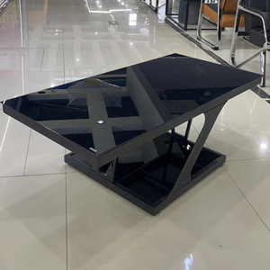 Sofá de oficina con estructura metálica, tapicería azul oscuro, diseño moderno minimalista para área de recepción - Product Image 2