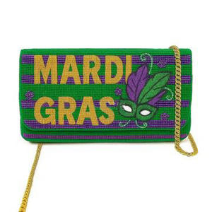 Monedero y Tarjetero de Lona con Cremallera y Cuentas Hecho a Mano al por Mayor, Bolsa de Regalo para el Día de la Madre - Product Image 1