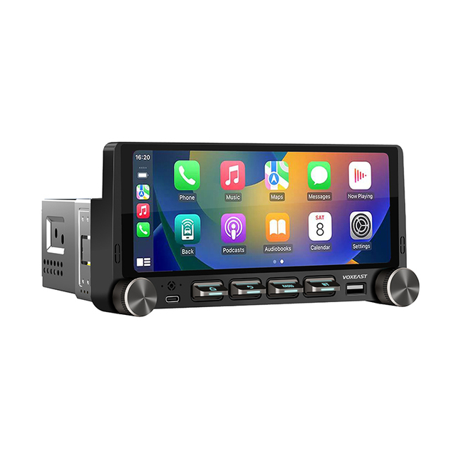 DSP Universal 6.86 Inch 1 Din Car Stereo Carplay Android Auto Youtube Car Audio Stereo MP5
