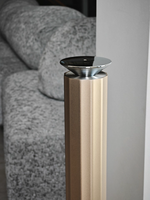 Diffuseur d'huiles essentielles portable électrique en aluminium de nouvelle conception, rechargeable, avec commande à distance par application