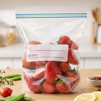 China verse groenten verpakking plastic zakken op maat bedrukt ziplock zakken voor voedselverpakking transparante plastic fruitzak verpakking