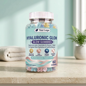 Gommes végétaliennes premium à l'acide hyaluronique, saveur baies, à base de pectine de fruits, pour une routine beauté quotidienne à la maison, en voyage ou au bureau - Product Image 3