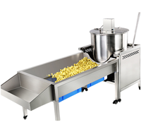 Machine à Popcorn Professionnelle à Haute Efficacité pour Caramel et Soufflés de Maïs, Idéale pour les Stands de Snacks et Petites Boutiques - Vente Flash 3min/Pot