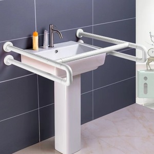 Ji Tu <b>Grab</b> <b>Bars</b> For Washbasin 200kg Load Capacity Plastic Stainless Steel Powder Coated Safety Support For Elderly Disabled - Product Image 3