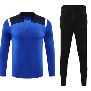Men's <b>Soccer</b> Training Tracksuit Set Long Sleeve 1/4 Zip Jersey Jogger Pants Quick Dry Printed Digital Printed Custom Teamwear - Product Image 6