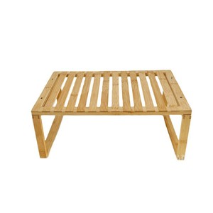 Simple bamboo single-layer <b>shoe</b> rack, suitable for home use, doorways, and dormitories. Manufacturer of bamboo <b>storage</b> shelves. - Product Image 2