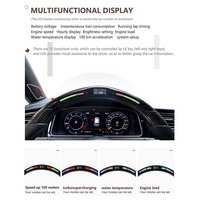 LED Carbon-Faser-Lenkrad für 2015-2023 Dodge Challenger Hellcat Charger SRT für Jeep Grand Cherokee Durango SRT