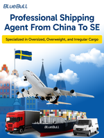 Agent d'expédition de fret maritime aérien de la Chine à la Suède Pays-Bas Europe Porte à porte DDP DDU CIF Logistique du fret Agent d'expédition