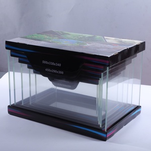 Accessoires d'<span class=keywords><strong>aquarium</strong></span>, verre ultra-clair écologique, prix d'usine personnalisé, <span class=keywords><strong>aquarium</strong></span> carré en carton, <span class=keywords><strong>aquarium</strong></span> 5 en 1 - Product Image 6