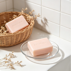 ATTATION Savon en barre tout-en-un équilibrant au millepertuis pour l'équilibre cutané, doux, pour le soin quotidien, beauté coréenne - Product Image 1