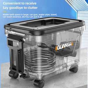 Lavage de voiture Mobile avec réservoir <span class=keywords><strong>d</strong></span>'<span class=keywords><strong>eau</strong></span>, pompe à <span class=keywords><strong>eau</strong></span>, système de Filtration <span class=keywords><strong>d</strong></span>'<span class=keywords><strong>eau</strong></span> intégré pour le nettoyage des voyages et du <span class=keywords><strong>Camping</strong></span> - Product Image 4