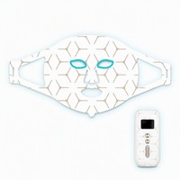 Masque facial LED EYCO 510K approuvé pour la thérapie par la lumière rouge 630nm & 850nm, dispositif de rajeunissement cutané en silicone à infrarouge proche