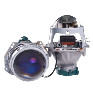 SANVI 3 Inch Bi Xenon Projector Lens Lens Keep in Stock Supply Auto Lighting Car Light White and Blue Y6 H1 Lens Led Headlight - Product Image 6