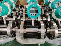 Débitmètre numérique intelligent OEM DN300, précision 1,0 %, en acier inoxydable 316L, pour huile, gaz, eau, liquides chimiques