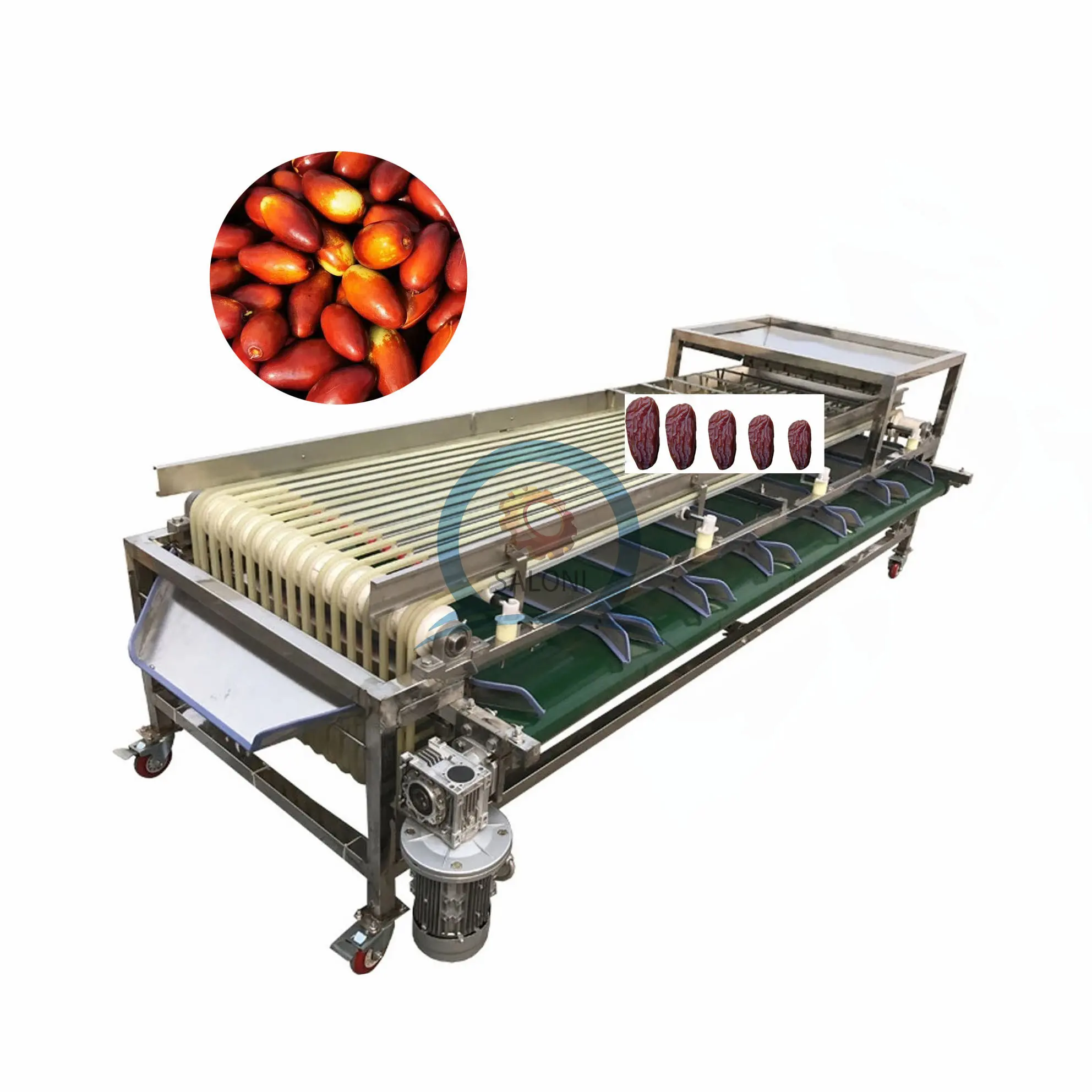 Meyve sebze sıralama makinesi/patates limon portakal sıralayıcı makine satılık