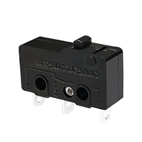Mini Micro interrupteur NO/NC Micro interrupteurs 3A 5A 10A 250VAC Levier d'arc Action instantanée Type de levier long Type de levier à rouleau Micro-interrupteur
