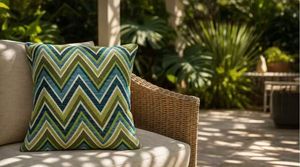 Coussin décoratif bohème tendance en fibre acrylique pour chaise, motif aquarelle, pour la maison - Product Image 6