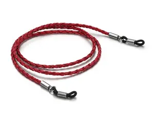 Cổ Điển Da Kính Chuỗi Cho Nam Giới Phụ Nữ Kính Mát Chuỗi Dây Đeo Kính Đọc Sách Lanyard Người Lưu Giữ