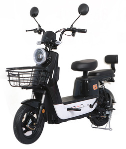 Vélo électrique urbain tout nouveau design 2025, scooter adulte, vélo tout-terrain, moteur 350W/500W, batterie 48V12A, populaire - Product Image 6