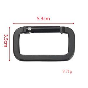 <span class=keywords><strong>Pas</strong></span> <span class=keywords><strong>cher</strong></span> carré en alliage d'aluminium métal acier logo personnalisé mousquetons crochets pour sacs/<span class=keywords><strong>valise</strong></span>/bouteille/camping randonnée - Product Image 6