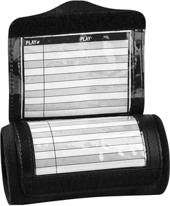 Muñequeras con Triple ventana Playbook para uso atlético de fútbol - Product Image 1
